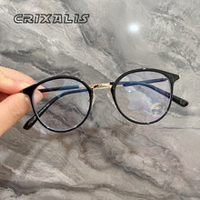 Load image into Gallery viewer, Round Anti Blue Light Computer Glasses Women Men Prescription Reading Ladies 2022 Eyeglasses Frame Radiation Protection Lens