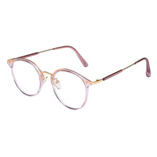 Load image into Gallery viewer, Round Anti Blue Light Computer Glasses Women Men Prescription Reading Ladies 2022 Eyeglasses Frame Radiation Protection Lens