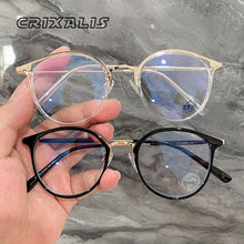 Load image into Gallery viewer, Round Anti Blue Light Computer Glasses Women Men Prescription Reading Ladies 2022 Eyeglasses Frame Radiation Protection Lens