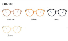 Load image into Gallery viewer, Round Anti Blue Light Glasses Women Square 2023 Trending Products  Blue Ray Blocking Eyeglasses Men Eyewear