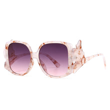 Load image into Gallery viewer, Round Brand Desinger Square Sunglasses Women 2023 Summer Butterfly Vintage Sun Glasses  Eyewear Protection UV400 Lunette De Sole