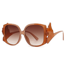 Load image into Gallery viewer, Round Brand Desinger Square Sunglasses Women 2023 Summer Butterfly Vintage Sun Glasses  Eyewear Protection UV400 Lunette De Sole