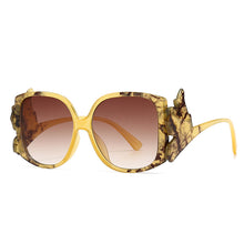 Load image into Gallery viewer, Round Brand Desinger Square Sunglasses Women 2023 Summer Butterfly Vintage Sun Glasses  Eyewear Protection UV400 Lunette De Sole