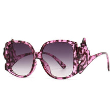 Load image into Gallery viewer, Round Brand Desinger Square Sunglasses Women 2023 Summer Butterfly Vintage Sun Glasses  Eyewear Protection UV400 Lunette De Sole