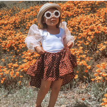Load image into Gallery viewer, Round Children&#39;s Sun Protection Glasses With Sunflower UV400 2023 Daisy Flower Beach Seaside Travel Baby Girls Kids Sunglasses