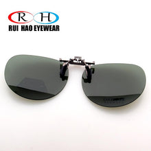 Load image into Gallery viewer, Round Clip on Sunglasses Unisex Glasses Clip Can Be Flip Up Sunglasses Polarized Sun Glasses Men Women Brand Driving Eyewear
