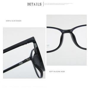 Round Computer Glasses Frame Women Men  Anti Blue Light Transparent Eyewear Blocking Glasses Clear Optical Spectacle Eyeglasses