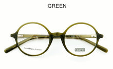 Load image into Gallery viewer, Round Eyeglasses Full Rim Metal Optical Frame Prescription Spectacle Myopia Vintage Eye Glasses Small Face Suitable High Diopter