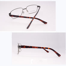 Load image into Gallery viewer, Round  Frame Metal Temple Legs Eyeglasses Frame Casual Optical Glasses Prescription Myopia Presbyopic Frame