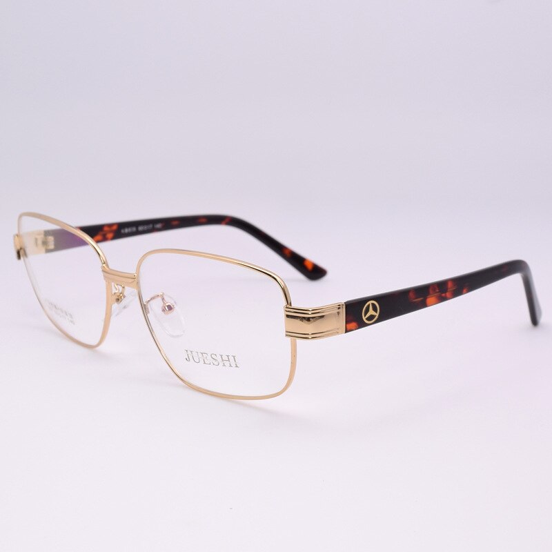 Round  Frame Metal Temple Legs Eyeglasses Frame Casual Optical Glasses Prescription Myopia Presbyopic Frame