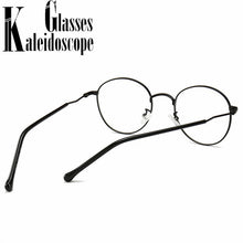 Load image into Gallery viewer, Round Finished Myopia Glasses Women Men Metal Prescription Eyewear Student Nearsighted Glasses Diopter -0.5 -1.0 -1.5 -2.0 to -4