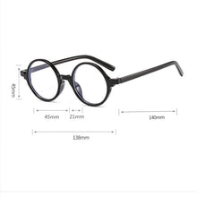 Load image into Gallery viewer, Round Frame Reading Glasses For Men Women Computer Optical Eyeglasses Hyperopia Anti Blue Light Reading Glasses Eyewear