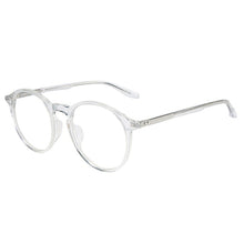 Load image into Gallery viewer, Round Frame with Myopic Glasses Option Glasses Frame Men&#39;s and Women&#39;s High-Density Plate Glasses Frame 1089