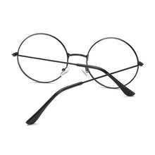 Load image into Gallery viewer, Round Glasses Frame Classic Vintage Metal Eyeglasses Transparent Lens Eyewear Retro Bookworm Spectacle