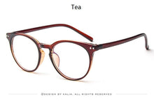 Load image into Gallery viewer, Round Glasses Frame Men 2023 oculos oval Spectacle Myopia Nerd Optical Eye glasses Frame for Man Women Black Clear glasses