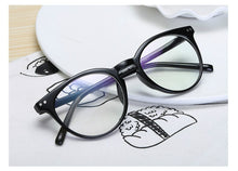 Load image into Gallery viewer, Round Glasses Frame Men 2023 oculos oval Spectacle Myopia Nerd Optical Eye glasses Frame for Man Women Black Clear glasses