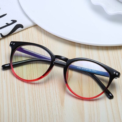Round Glasses Frame Men 2023 oculos oval Spectacle Myopia Nerd Optical Eye glasses Frame for Man Women Black Clear glasses