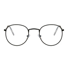 Load image into Gallery viewer, Round Glasses Frame Men Anti Blue Light Glasses Women Fake Glasses Gold Optical Oval Eyeglasses Frame Transparent Lens