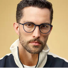Carica l&#39;immagine nel visualizzatore di Gallery, Round Glasses Frame Men Ultralight Screwless Titanium Optical Prescription Eyeglasses Myopia Eyewear 1046 Denmark Brand 2023 New
