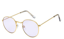 Load image into Gallery viewer, Round Glasses Frame Woman Men Glasses Retro Myopia Optical Frames Metal Clear lens Black Silver Gold Eyeglasses Oculos De Grau