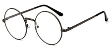 Load image into Gallery viewer, Round Glasses Frame Woman fake glasses Retro Myopia Optical Frames Metal Clear lens Black Silver Gold Eyeglasses Oculos De Grau