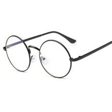 Load image into Gallery viewer, Round Glasses Transparent for Computer Lenses Metal Frame Eyeglasses Women Men Anti Blue Ray Oculos De Grau Spectacles