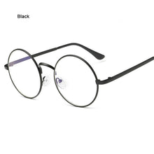Load image into Gallery viewer, Round Glasses Transparent for Computer Lenses Metal Frame Eyeglasses Women Men Anti Blue Ray Oculos De Grau Spectacles