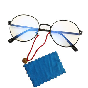 Round Glasses frame retro FemaleTransparent for Computer Lenses Metal Frame Eyeglasses Women Men Anti Blue Ray Oculos De Grau Sp