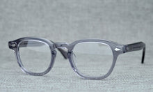 Load image into Gallery viewer, Round Handmade Acetate Frame Women Johnny Depp Glasses Men Brand Designer Computer Goggles Optical Spectacle frame Demi Myopia