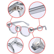 Load image into Gallery viewer, Round Handmade Acetate Frame Women Johnny Depp Glasses Men Brand Designer Computer Goggles Optical Spectacle frame Demi Myopia