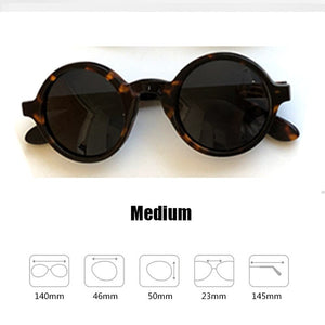 Round Johnny Depp Sunglasses Men Woman Brand Designer Acetate Frame Polarized lens Driving Shades  SQ19-2