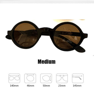 Round Johnny Depp Sunglasses Men Woman Brand Designer Acetate Frame Polarized lens Driving Shades  SQ19-2