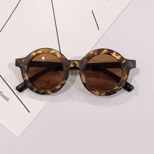 Load image into Gallery viewer, Round  Kids Glasses Children&#39;s glasses Girls Boys Children&#39;s Transprent Frame Baby Gift Safety Sunglases  2-12