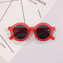 Load image into Gallery viewer, Round  Kids Glasses Children&#39;s glasses Girls Boys Children&#39;s Transprent Frame Baby Gift Safety Sunglases  2-12