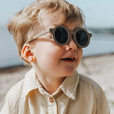 Round Kids Sunglasses Girls Retro Children Glasses Baby Boys Anti-UV Sun Glasses Vintage Colorful Eyewear UV
