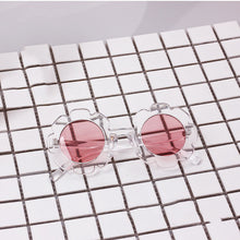 Load image into Gallery viewer, Round Kids Sunglasses Shades Cute Flower Oval Shape Children Sunglasses Girls Baby Shades Glasses