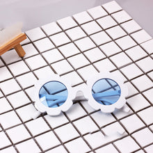 Load image into Gallery viewer, Round Kids Sunglasses Shades Cute Flower Oval Shape Children Sunglasses Girls Baby Shades Glasses