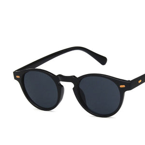 Round Lense Clear Frame sunglasses Gregory Peck Brand Designer men women Sunglass retro gafas oculos 2023 Fashion