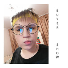 Load image into Gallery viewer, Round Metal Glasses for Computer Anti Blue Ray Frame Women Men Eyeglasses Transparent Spectacles Oculos De Grau