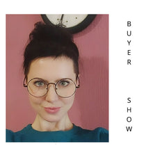 Load image into Gallery viewer, Round Metal Glasses for Computer Anti Blue Ray Frame Women Men Eyeglasses Transparent Spectacles Oculos De Grau