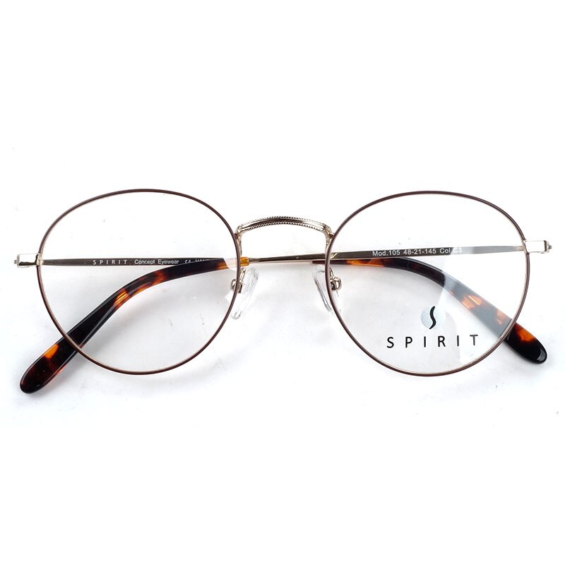 Round Metal Prescription Glasses Frames Women