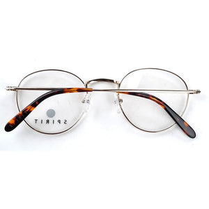 Round Metal Prescription Glasses Frames Women