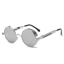 Load image into Gallery viewer, Round Metal Sunglasses Steampunk Men Women Glasses Brand Designer Retro Vintage Sunglasses UV400 gafas de sol очки