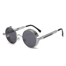 Load image into Gallery viewer, Round Metal Sunglasses Steampunk Men Women Glasses Brand Designer Retro Vintage Sunglasses UV400 gafas de sol очки
