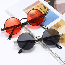 Load image into Gallery viewer, Round Metal Sunglasses Steampunk Men Women Glasses Brand Designer Retro Vintage Sunglasses UV400 gafas de sol очки