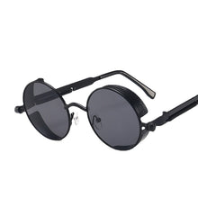 Load image into Gallery viewer, Round Metal Sunglasses Steampunk Men Women Glasses Brand Designer Retro Vintage Sunglasses UV400 gafas de sol очки