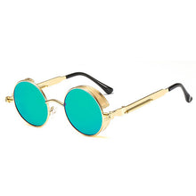 Load image into Gallery viewer, Round Metal Sunglasses Steampunk Men Women Glasses Brand Designer Retro Vintage Sunglasses UV400 gafas de sol очки