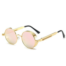 Load image into Gallery viewer, Round Metal Sunglasses Steampunk Men Women Glasses Brand Designer Retro Vintage Sunglasses UV400 gafas de sol очки