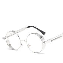 Load image into Gallery viewer, Round Metal Sunglasses Steampunk Men Women Glasses Brand Designer Retro Vintage Sunglasses UV400