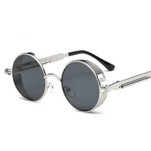Load image into Gallery viewer, Round Metal Sunglasses Steampunk Men Women Glasses Brand Designer Retro Vintage Sunglasses UV400